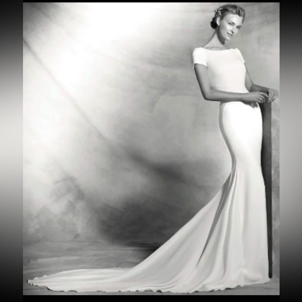 Pronovias Valeria Wedding Dress Size 6 - Picture 7 of 8